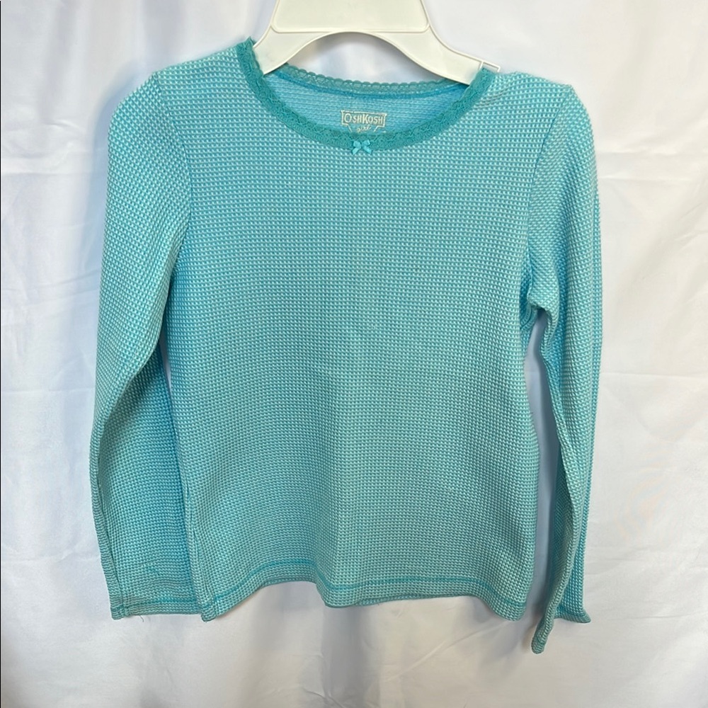 Girl’s OshKosh Teal Knit Top